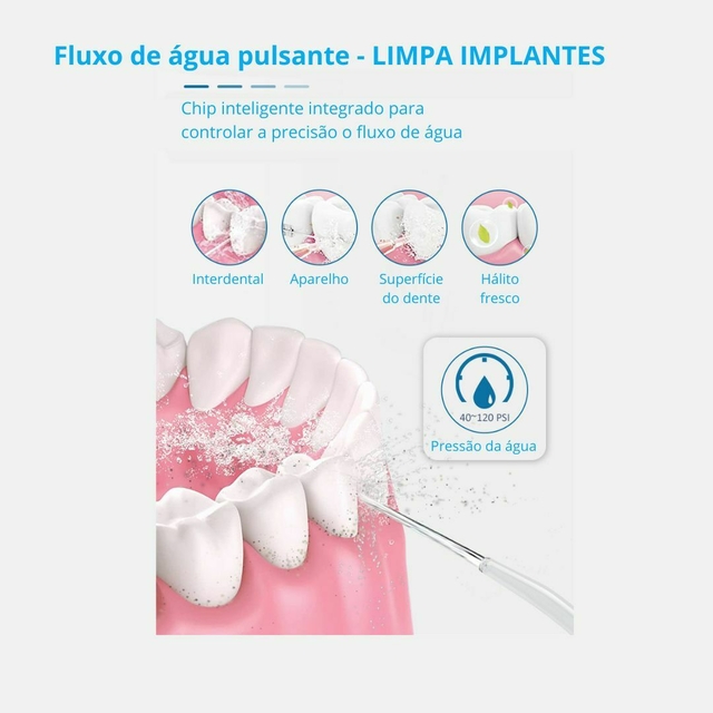 Jetfloss irrigador dental